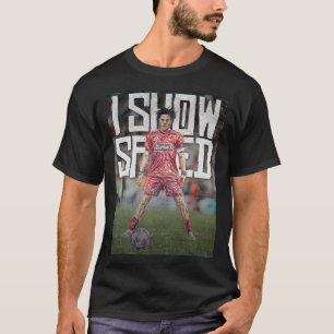 ishowspeed Inspirierte Fußballillustration T-Shirt