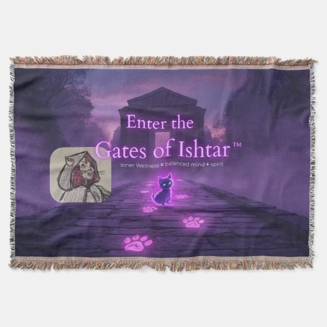 Ishtar's Inner Sanctuary blanket Decke (Vorderseite)