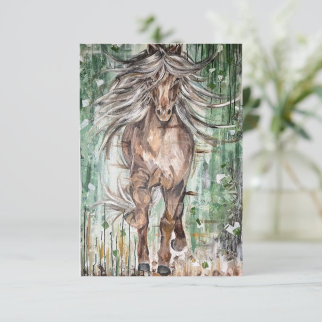 Isi im Tölt (Stehend Vorderseite)