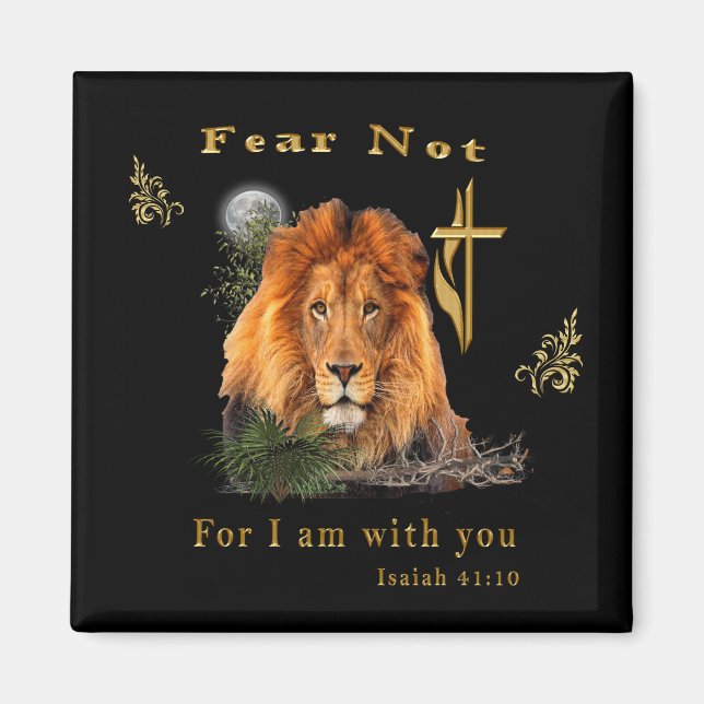 Isiah 41:10 magnet (Vorne)