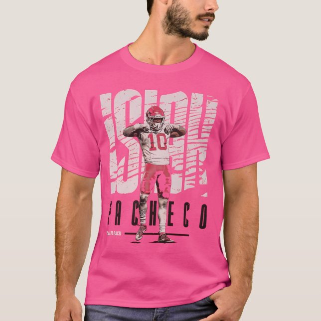 Isiah Pacheco Pose T-Shirt (Vorderseite)