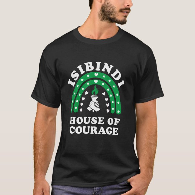Isibindi Mut, Schulgeist Mut und Tapfer  T-Shirt (Vorderseite)