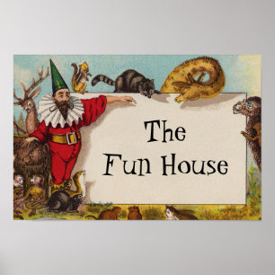 Isidore der Elf & seine Tiere Extra Kleines Poster