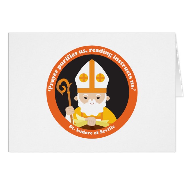 Isidore von Sevilla (Vorderseite (Horizontal))