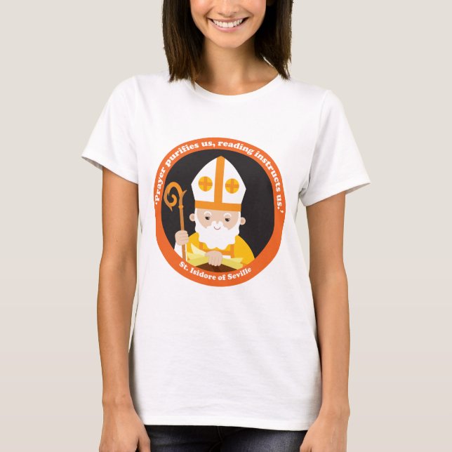 Isidore von Sevilla T-Shirt (Vorderseite)
