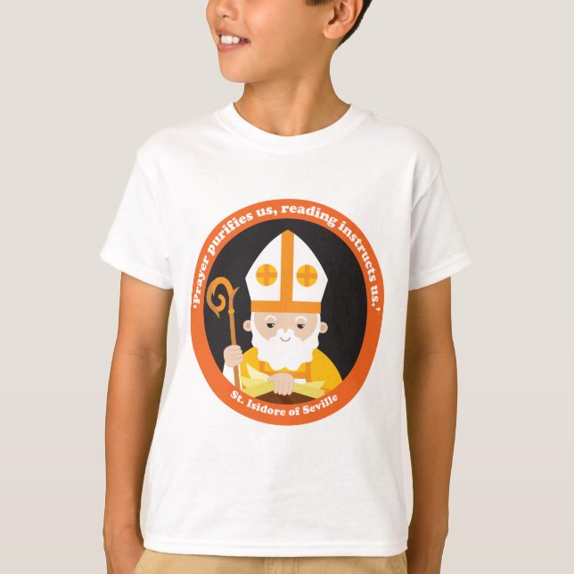 Isidore von Sevilla T-Shirt (Vorderseite)