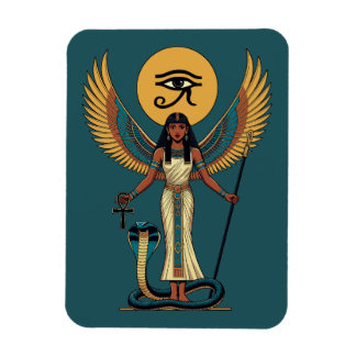 Isis Egyptian Goddess - Egyptian Goddess Maat Isis Magnet