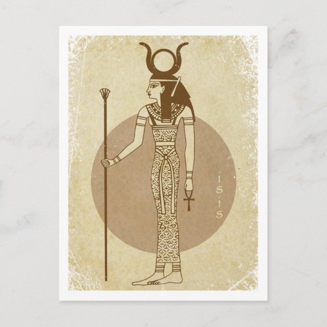 Isis Postkarte (Vorderseite)