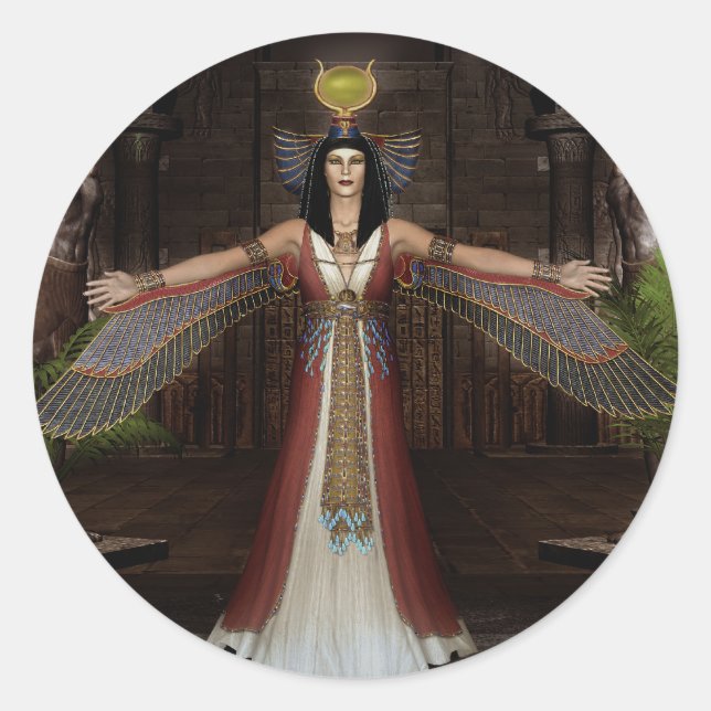 Isis Runder Aufkleber (Vorderseite)