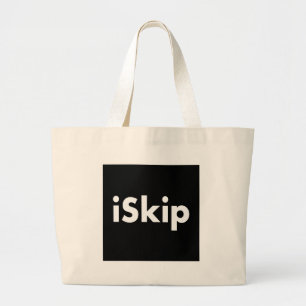 iSkip Jumbo Stoffbeutel