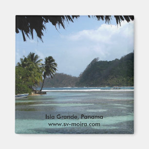 Isla groß, Panama Magnet