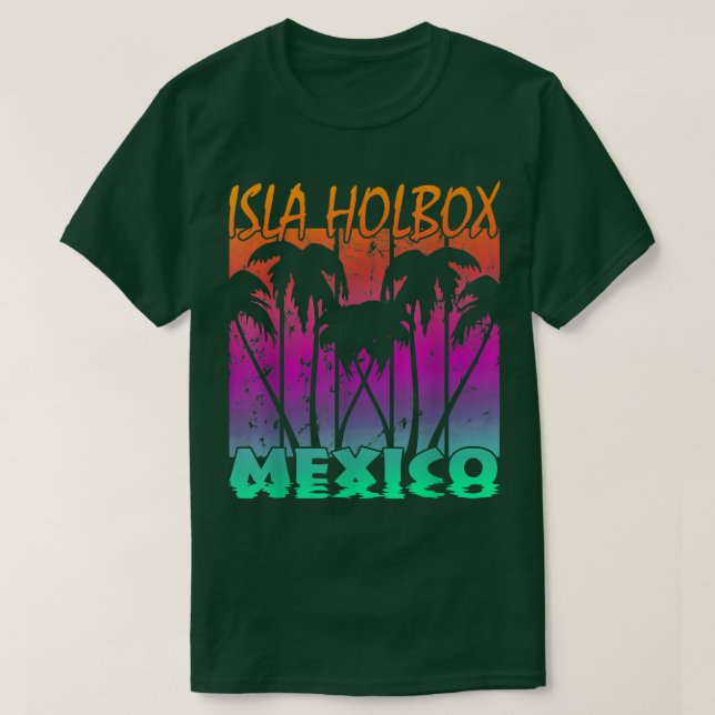 Isla Holbox Mexico  T-Shirt (Design vorne)