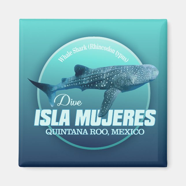 Isla Mujeres (DD2) Magnet (Vorne)