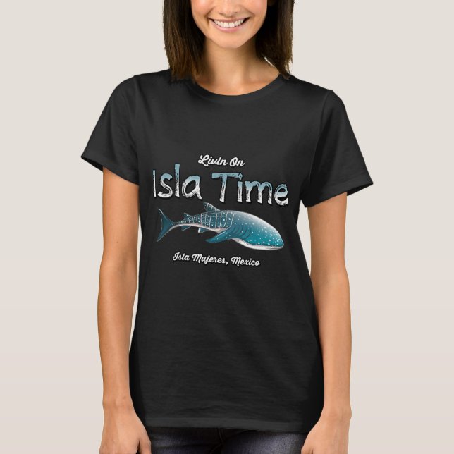 Isla Mujeres Mexico Insel in der Nähe von Cancun T-Shirt (Vorderseite)