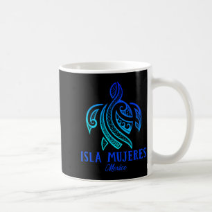 Isla Mujeres Mexiko Meeresschildkröte Tie Dye Hibi Kaffeetasse
