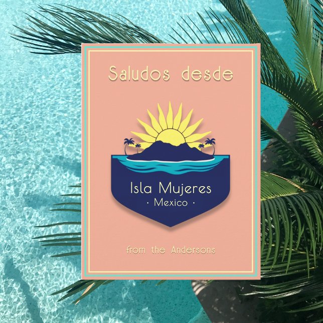 Isla Mujeres Mexiko Urlaub Postkarte (Von Creator hochgeladen)