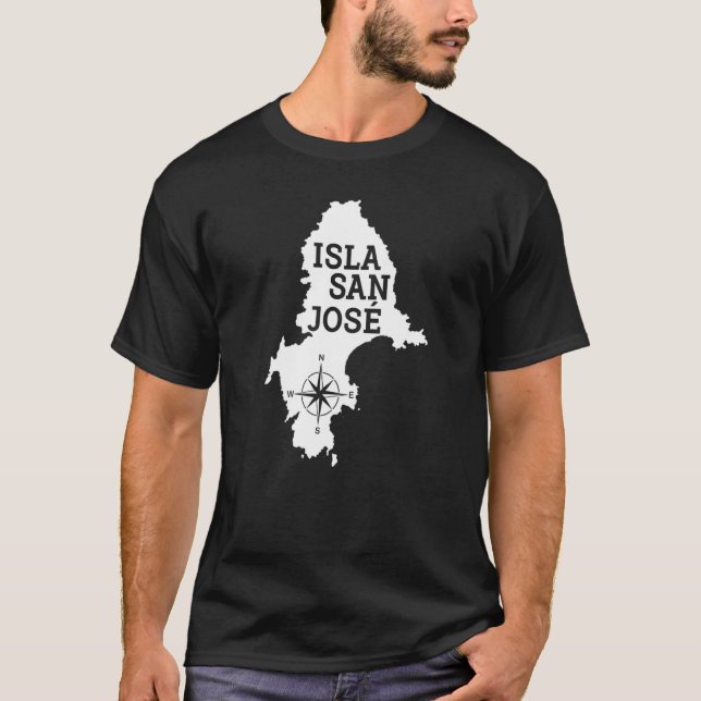Isla San José Panama 7 Wilde Survival Insel Tropi T-Shirt (Vorderseite)