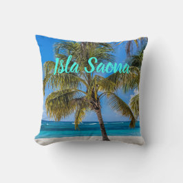 Isla Saona Beach Domenican Kissen