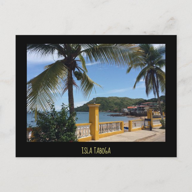 Isla Taboga Postcard Postkarte (Vorderseite)