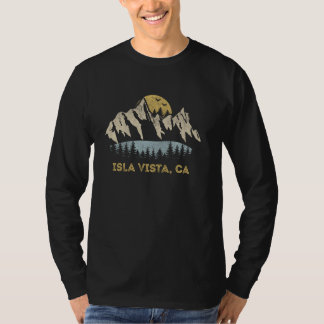 Isla Vista California Mountain Sunset Sunrise CA T-Shirt