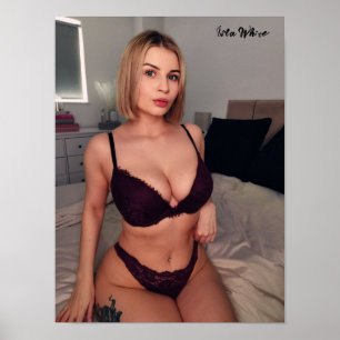 Isla White Poster