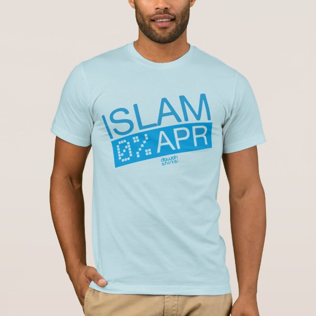 Islam: 0% APR T-Shirt (Vorderseite)