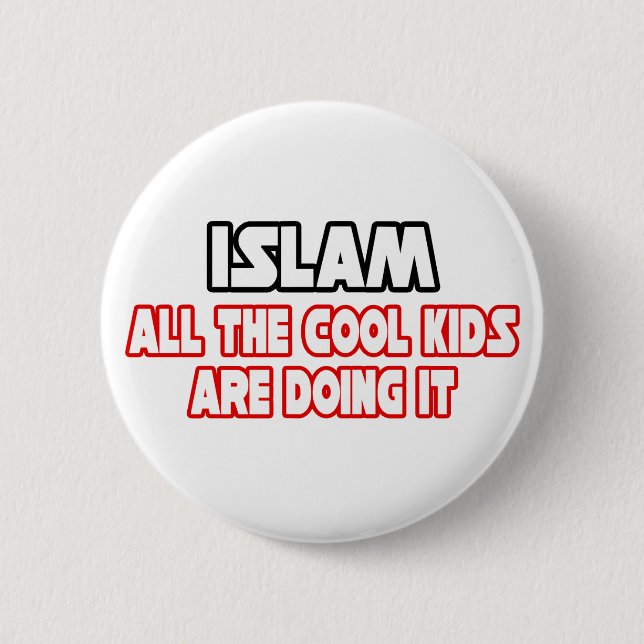Islam... Coole Kinder Button (Vorderseite)