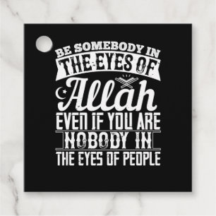 Islam - Jemand in den Augen Allahs sein Geschenkanhänger
