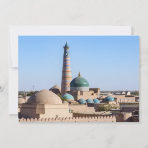 Islam Khodja Minaret & Moschee - Chiwa, Usbekistan Einladung