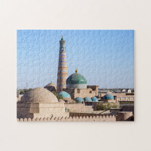Islam Khodja Minarett & Moschee - Khiva, Usbekista Puzzle