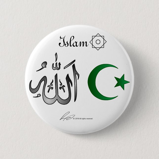 Islam - Knopf Button (Vorderseite)