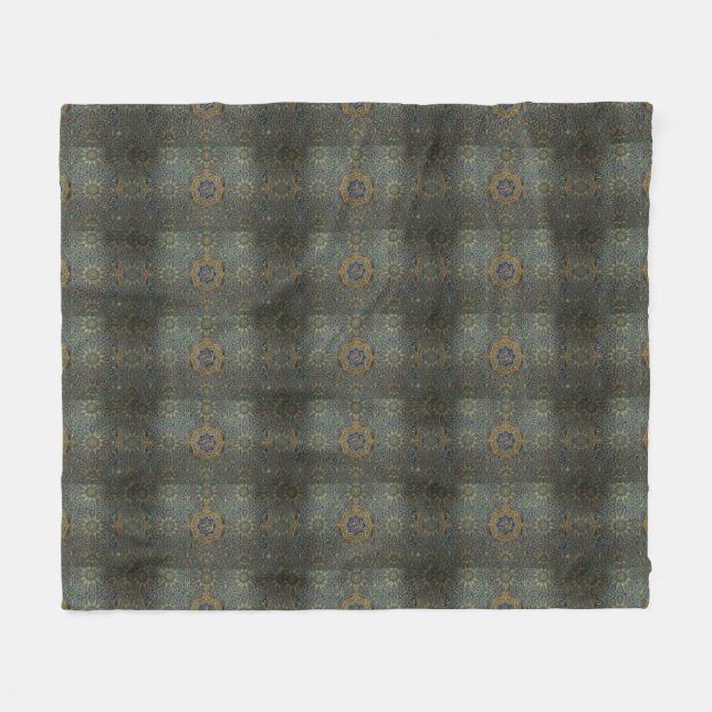 Islam Muster Fleecedecke (Vorderseite (Horizontal))