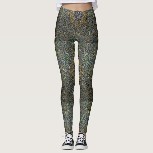 Islam-Muster Leggings (Vorderseite)