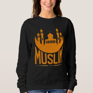 Islam-Symbol Cooler islamischer Retro-Muslim 1 Sweatshirt