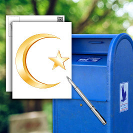 Islam-Symbol Postkarte