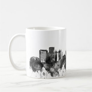 Islamabad Pakistan Skyline BW Kaffeetasse