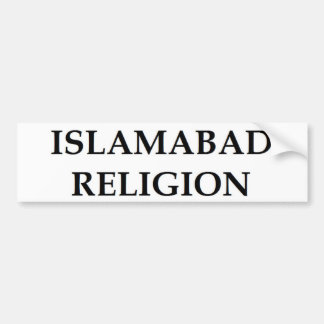 Islamabad-Religion Autoaufkleber
