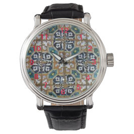 IslamicTile Custom Wristwatch Armbanduhr