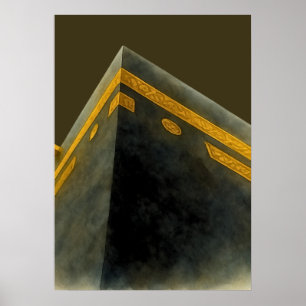 Islamische abstrakte Mekka Poster