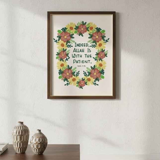 Islamische Allah Koran Wandkunst Poster (Von Creator hochgeladen)