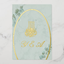 Islamische Bismillah Eucalyptus Stilvolle Hochzeit