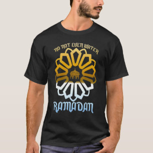 Islamische Feier nicht einmal Wasser-Islam T-Shirt