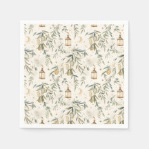 Islamische Festtagsservietten Olive & Lantern
