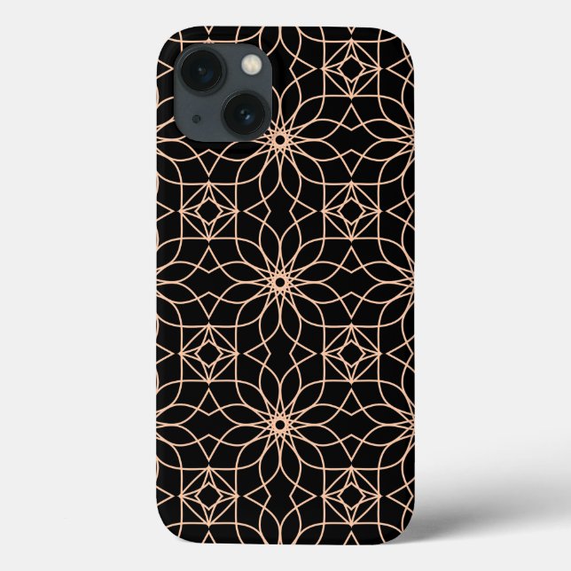 Islamische Geometrie Muster arabische Kunst Case-Mate iPhone Hülle (Rückseite)