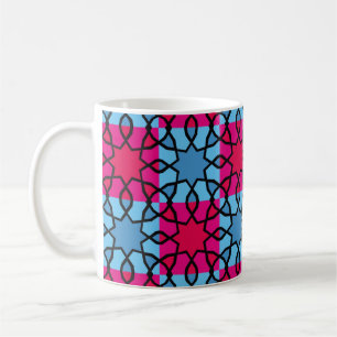 Islamische geometrische Motive, die sehr schönabst Kaffeetasse