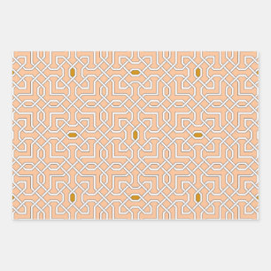 Islamische geometrische Muster Geschenkpapier Set