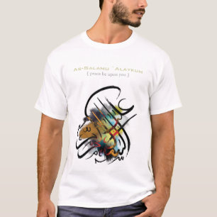 Islamische Kalligraphie - Wie-Salamu ` Alaykum T-Shirt