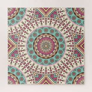 Islamische Kunst: Vintage Dekoration nahtlos Puzzle