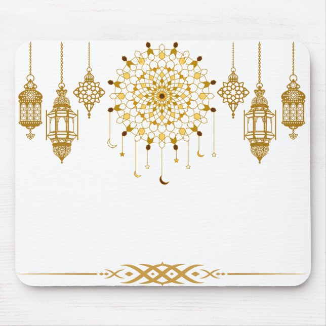 Islamische Laternenmuse Mousepad (Vorne)