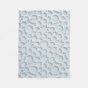 islamische marokkanische geometrische Musterdecke Fleecedecke